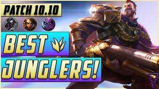 The BEST Junglers For All Ranks! | Patch 10.10 | Tier List League of Legends