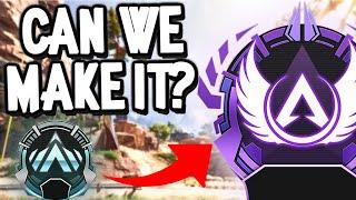 END OF SEASON RANKED! WILL WE HIT MASTERS? (Apex Legends)