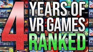 The Best VR Games - 4 Years of VR Games Ranked