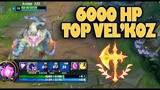 CONQUEROR VEL'KOZ 6K HP TOP LANE, SEASON 10 IS AWESOME | Azzapp Vel'Koz Guide