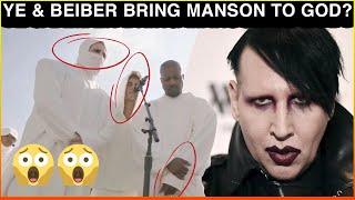 Why Kanye West, Marilyn Manson & Justin Bieber were at Sunday Service Together 