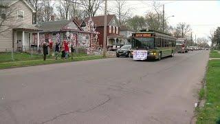 Special birthday parade for 10-year-old