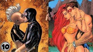 Top 10 Superheroes Cyclops Hooked Up With