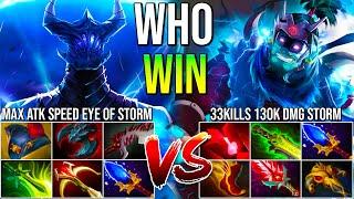 Amazing Battle Between Max Attack Speed Eye of Storm Facing Eblade Storm Spirit | Who`s MVP?