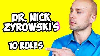 Dr. Nick Zyrowski's Top 10 Health Tips