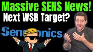 SENS Stock Huge Catalyst! Named As A Short Squeeze Target By WallStreetBets?!