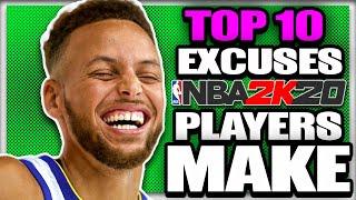 Top 10 Excuses NBA 2K20 Players Make When They Lose!