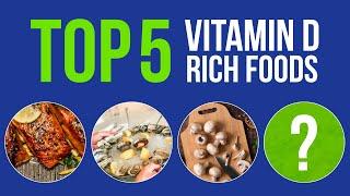 The Top 5 Vitamin D Rich Foods. Strong Immune System in Winter!