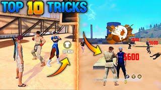 TOP 10 free fire survival place 2021|| Hidden places in free fire rank push 2021