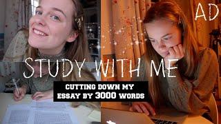 How to Cut Down Essays STUDY WITH ME (very productive!)