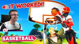 How to play REAL Basketball in FORTNITE!