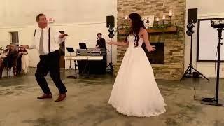 Father & daughter wedding dance is just too good to miss