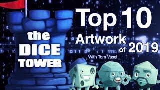 Top 10 Artwork of 2019 - with Tom Vasel