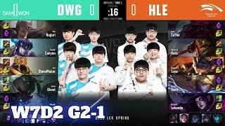DWG vs HLE - Game 1 | Week 7 Day 2 S10 LCK Spring 2020 | DAMWON vs Hanwha Life G1 W7D2