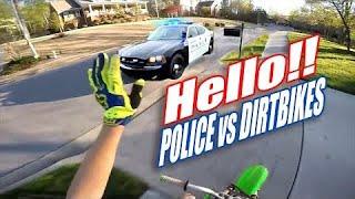 Police VS Dirt Bikers! Cops Chases Motorcycle - Best Compilation 2019