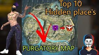 TOP 10 HIDDEN PLACE IN PURGATORY  MAP 