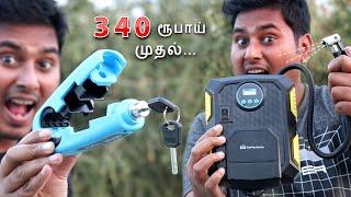 349 ரூபாய் முதல் Amazon Gadgets | 7 Unique Bike Gadgets on Amazon Under Rs. XXX/- | Top 10 Tamil