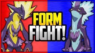 Toxtricity: Amped Form vs Low Key Form | Pokemon Form Fight (Sword & Shield) [4K]