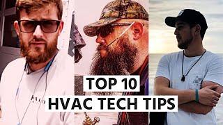 Top 10 HVAC Tech Tips for 100K