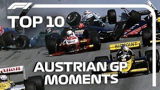 Top 10 Austrian Grand Prix Moments
