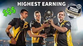 Top 10 Highest Earning Rocket League Players of All Time