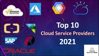 Top 10 Cloud Service Providers 2021 #Tech #Amazon #Microsoft #Cloud  #Google #IBM #Oracle #Knowledge