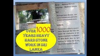 Top 10-Mystery-Over 1000 years Stone Work at Nillakgama