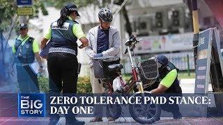 First day of zero tolerance PMD stance | THE BIG STORY | The Straits Times