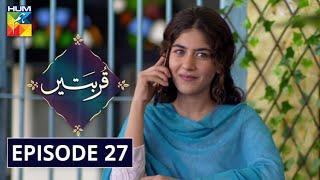 Qurbatain Episode 27 HUM TV Drama 6 October 2020