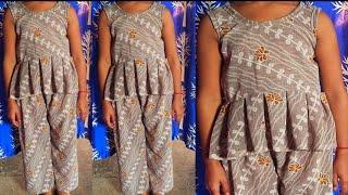 10 साल की बच्ची के लिए टॉप कैसे बनाएं/Girls Top Cutting And Stitching in HINDI | DIY  Preeti Tailor