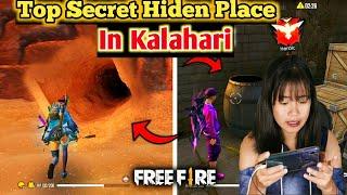 TOP 10 HIDDEN PLACE IN KALAHARI MAP,GARENA FREEFIRE