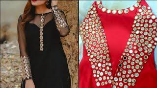 Top 10 mirror work kurti designs || #mirrorkurtidesigns