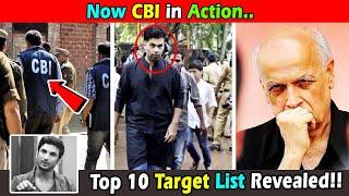 CBI in Action on Sushant Case top 10 Target List Revealed