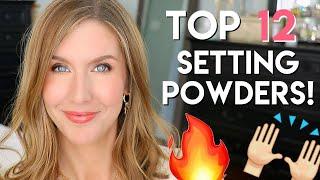 The BEST Setting Powder For Mature Skin for UNDER EYES and FACE