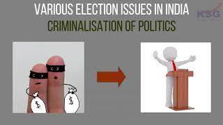 Election issues in india, Current Connect, KSG India