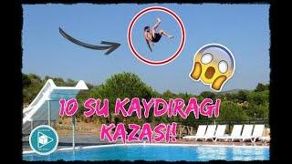 SU KAYDIRAKLARINDA YAŞANMIŞ EN KÖTÜ 10 KAZA! ( Water Planet Accident Top 10! )