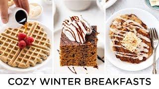 EASY HOLIDAY BREAKFAST RECIPES ‣‣ cozy winter breakfast ideas!