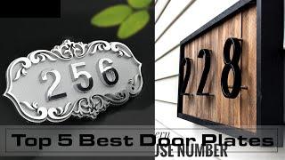 Top 5 Best Door Plates Under 10 Bucks