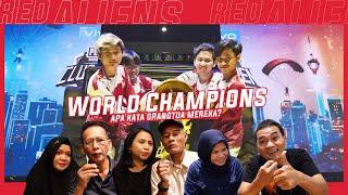 Parents' Reactions: Bigetron Red Aliens World Champions | Bigetron TV