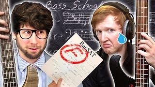 This Music Teacher SCHOOLED Me In A BASS Battle