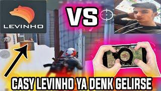 Casy VS Levinho | Levinho Killed Me! 4 FINGERS + GYRO | CONTROL SENSITIVITY SETTINGS | PUBG Mobile