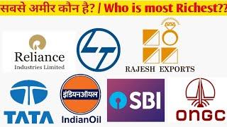 India's Most Richest Companies Ranking Top 10