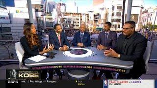 NBA Countdown | Stephen A, Jalen Rose, Michael Wilbon & Paul Pierce "heated" Remebering Kobe Bryant