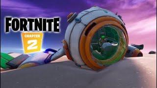 New ancient spaceship in fortnite chapter 2 season 3 secret challenge|How to launch spaceship