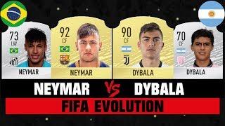 NEYMAR VS DYBALA FIFA EVOLUTION 