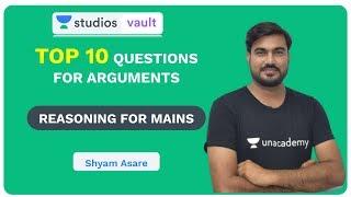 Top 10 Questions for Arguments | Shyam Asare's