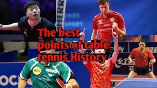 Top 10/ The best table tennis points of the history.