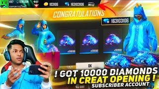 New Diwali Create Event I Got 10k Diamonds From Create Opening [ MY LIVE REACTION
