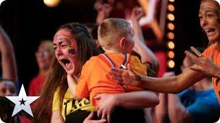 GOLDEN BUZZER! Sign Along With Us put on the GREATEST show in EMOTIONAL Audition | BGT 2020