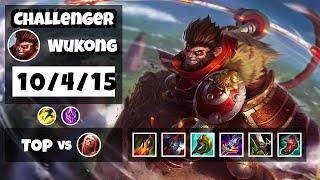 Wukong vs Vladimir BR Challenger TOP (10/4/15) - v11.18